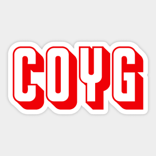 COYG Sticker